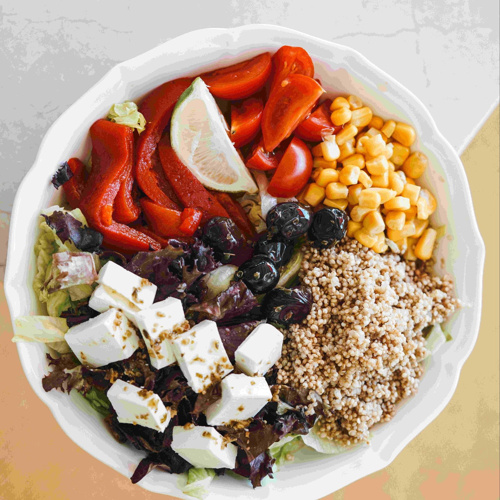 Beyaz Peynirli Bowl