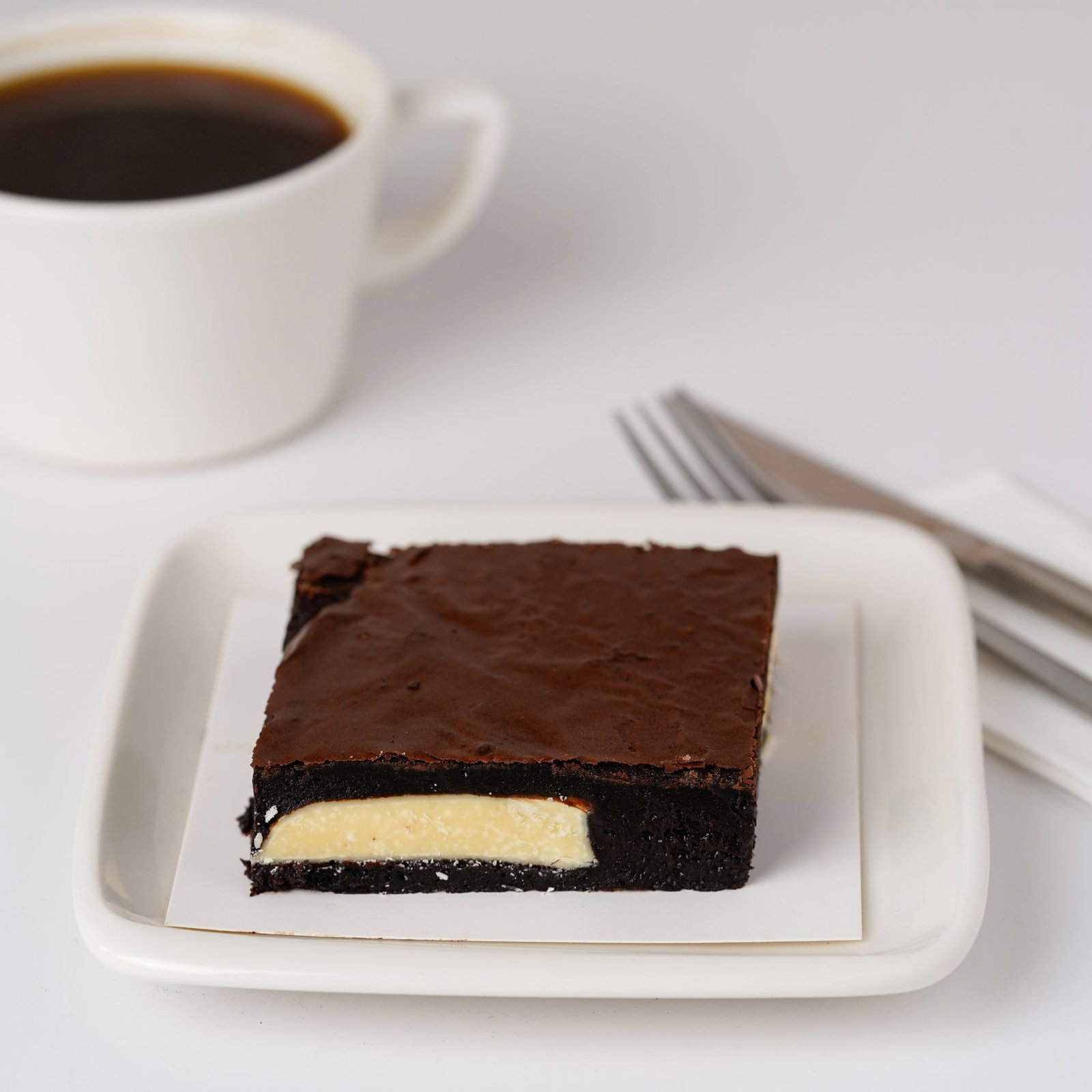 Beyaz Çikolatalı Brownie