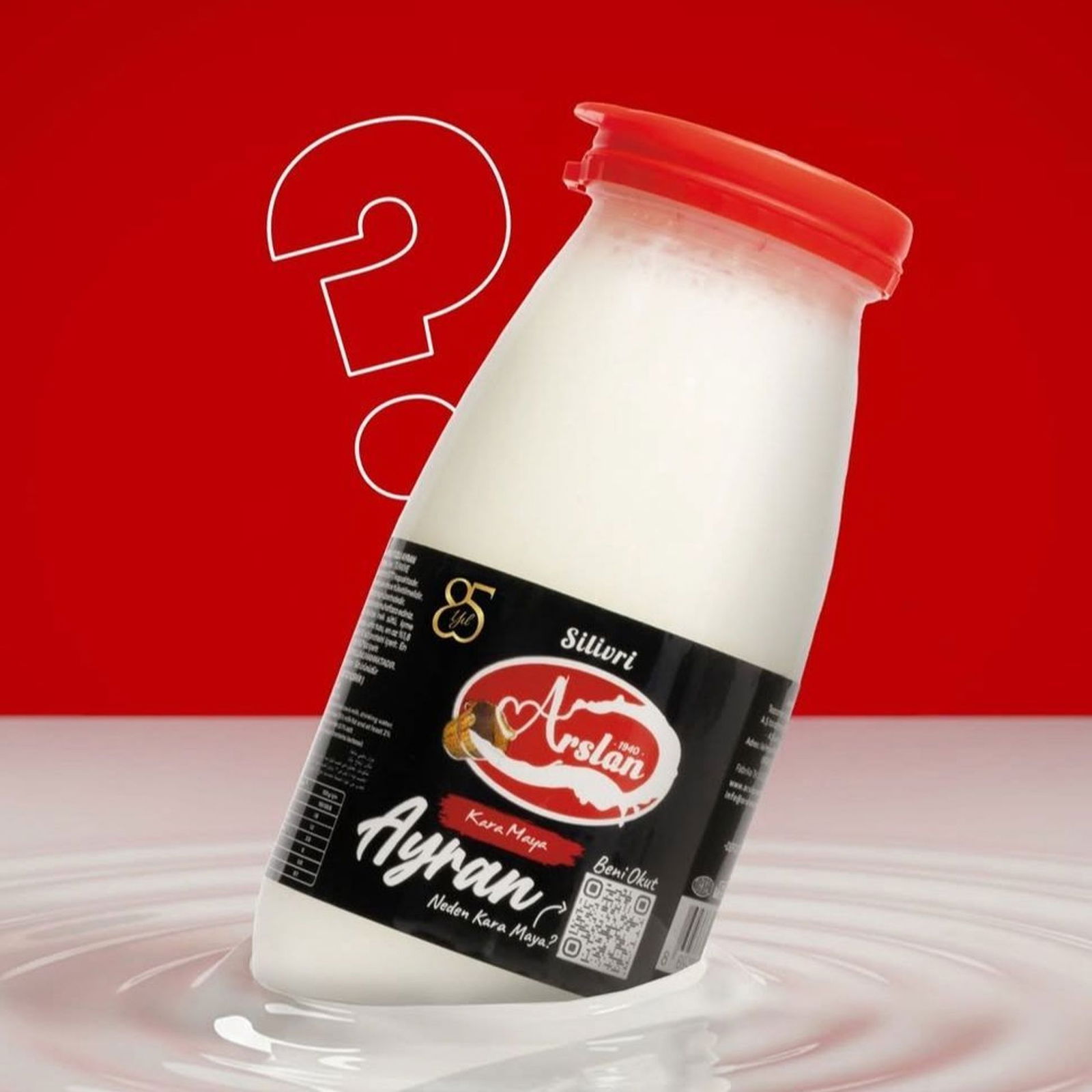 Kara Maya Arslan Ayran (24,5 cl.)