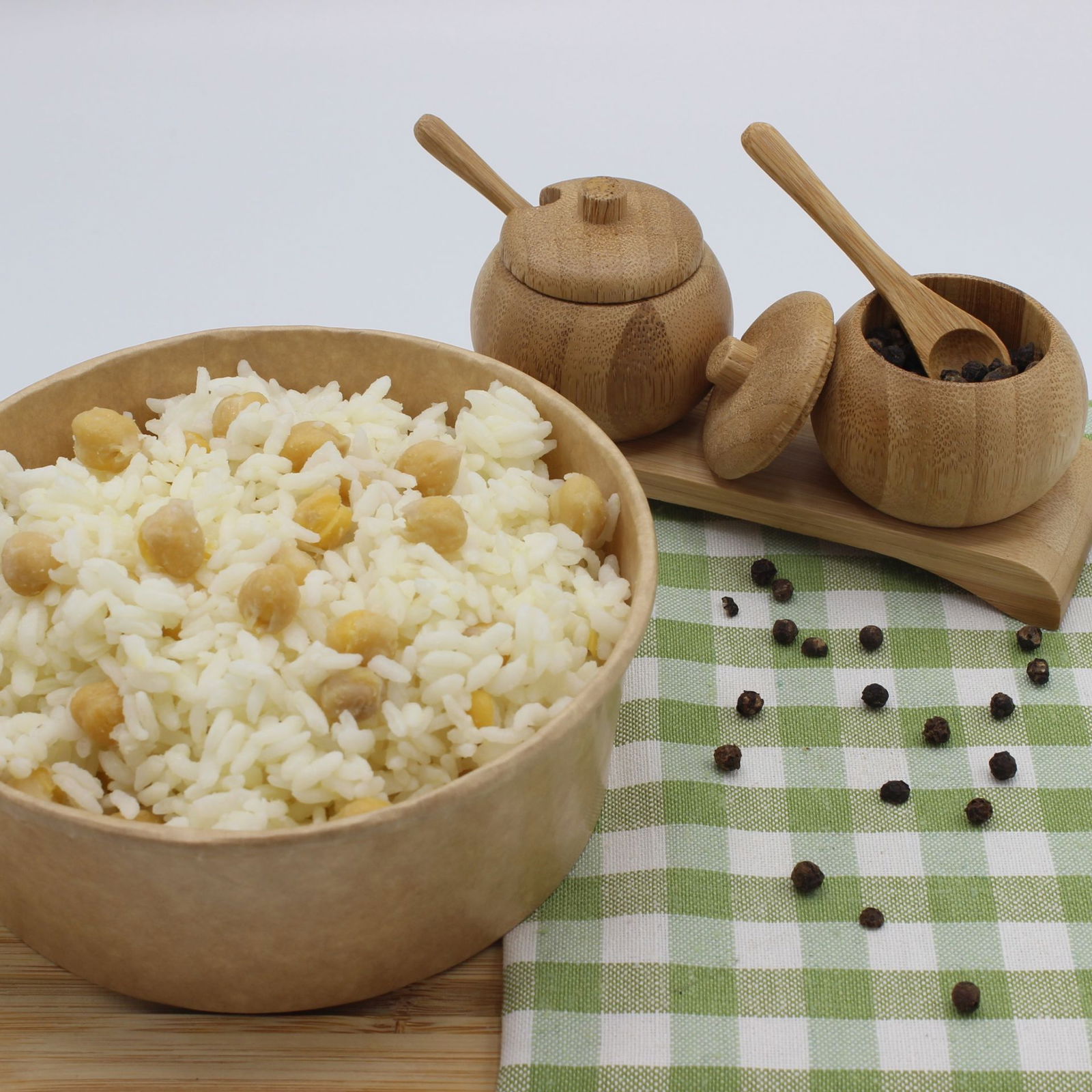 Organik Nohutlu Pirinç Pilavı