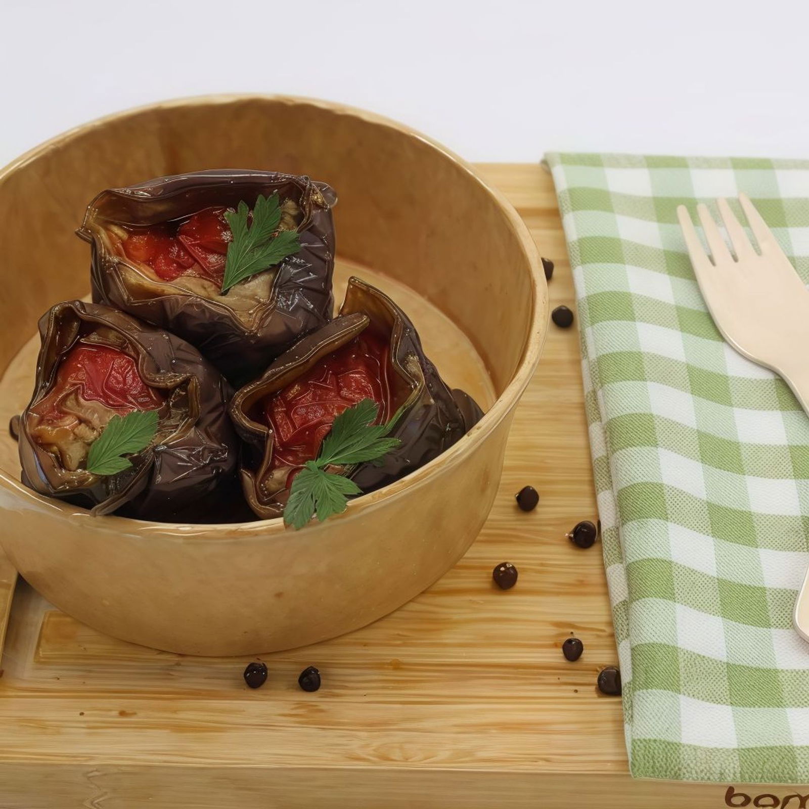 Kuru Patlıcan Dolması