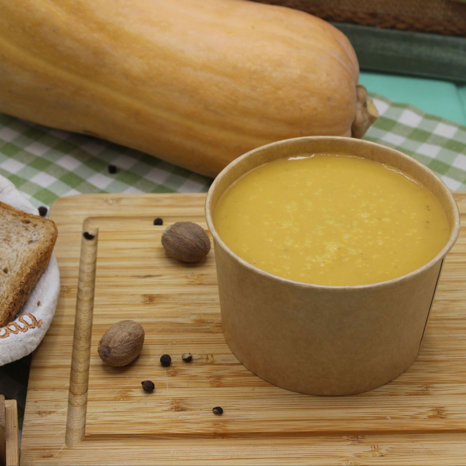 Vegan Bal Kabağı Çorbası