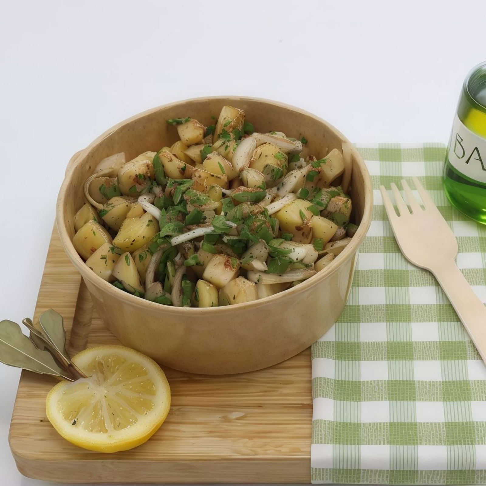 Ballı Hardallı Patates Salatası