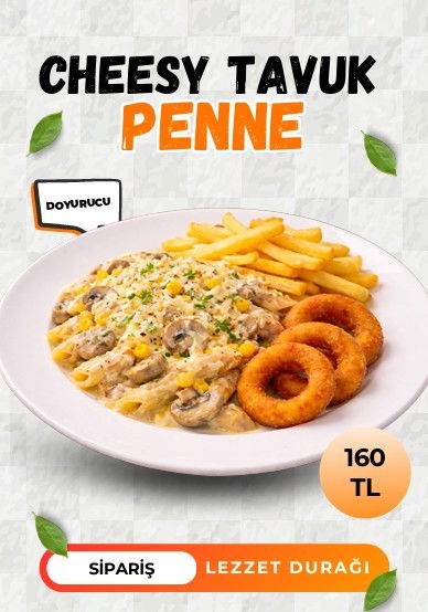 Cheesy Tavuk Penne