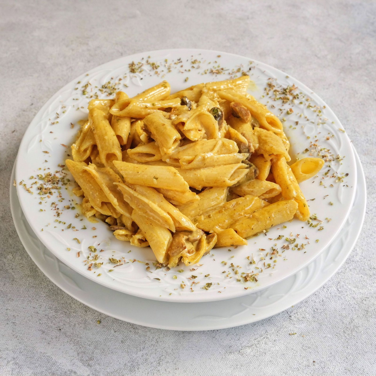 Köri Soslu Penne
