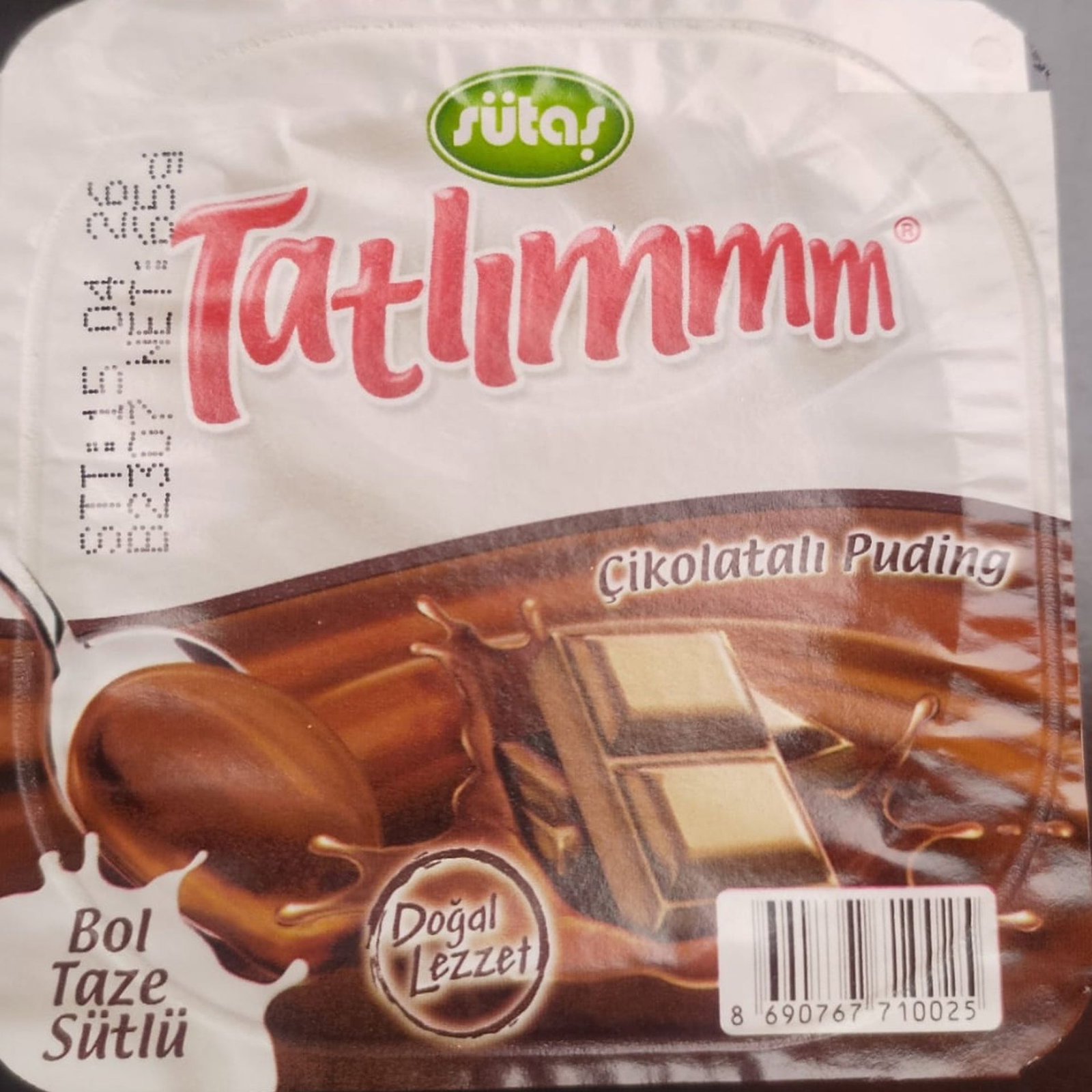 Sütaş Çikolatalı Puding