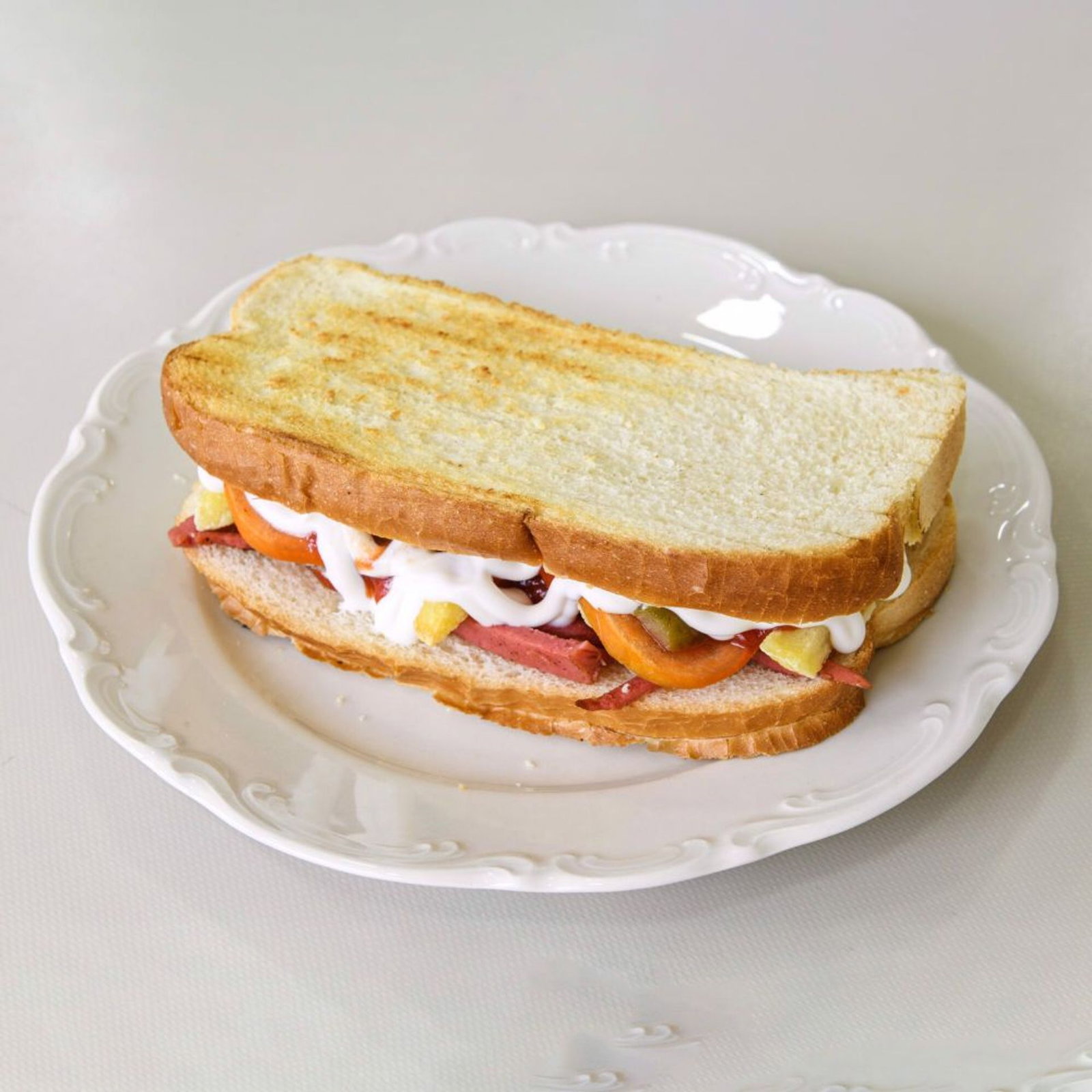 Ranch Soslu Ayvalık Tostu