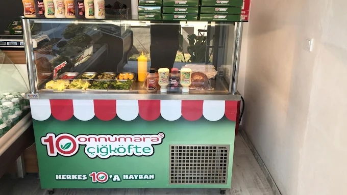 Bolca kumpir meze ve çiğ köfte