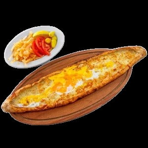 Kaşarlı Yumurtalı Pide