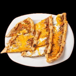 Kıymalı Kaşarlı Yumurtalı Pide