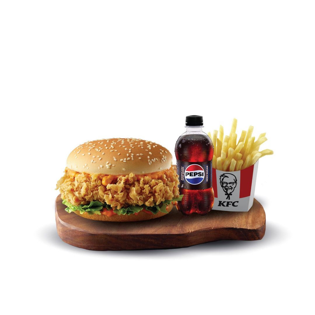 Zinger Burger Menü