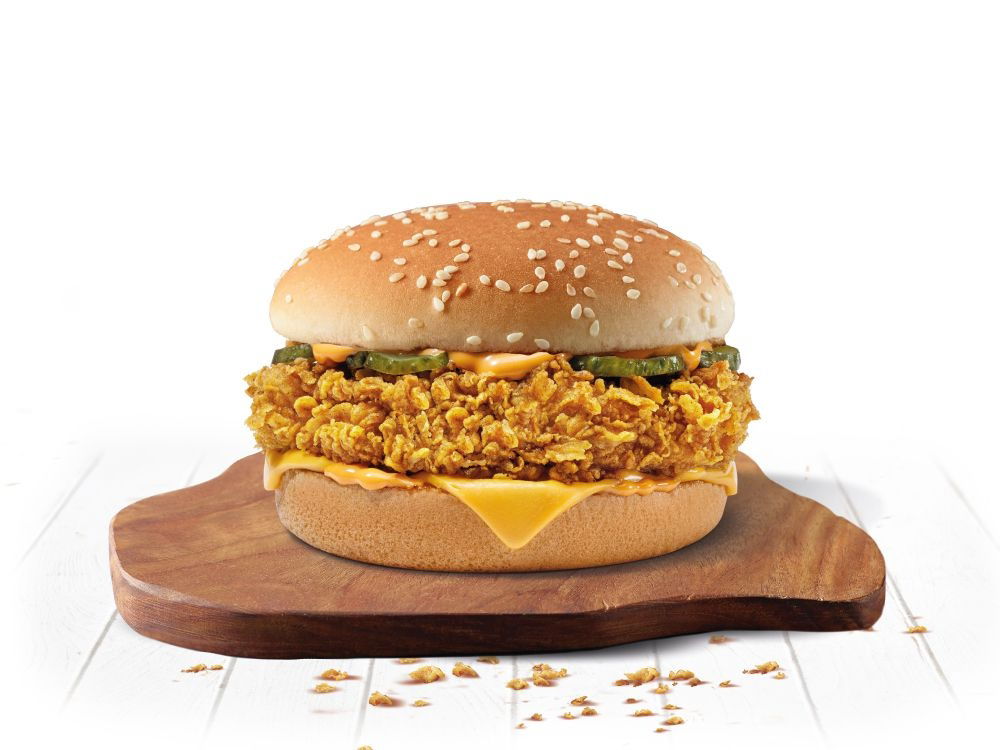 KFC Cruncheesy Burger