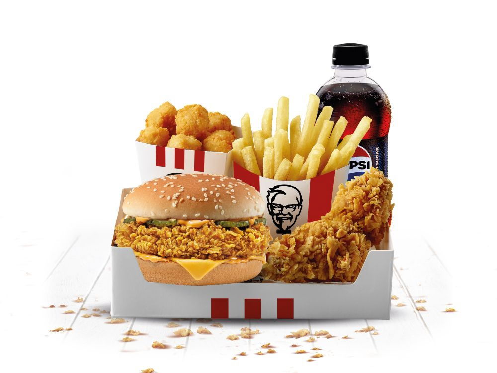 KFC Cruncheesy Kutu