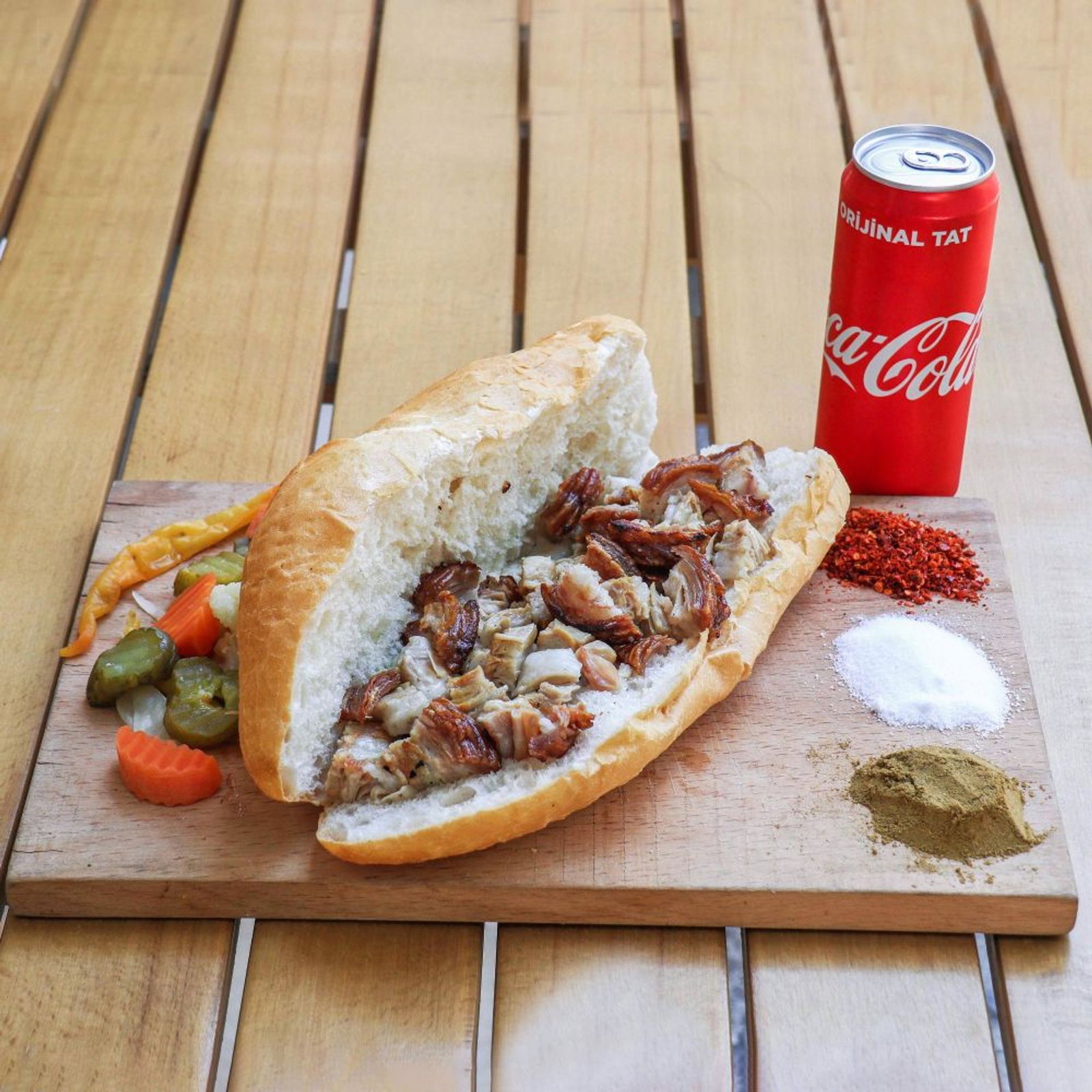 4'lü Yarım Ekmek Arası Tepsi Kokoreç Menü
