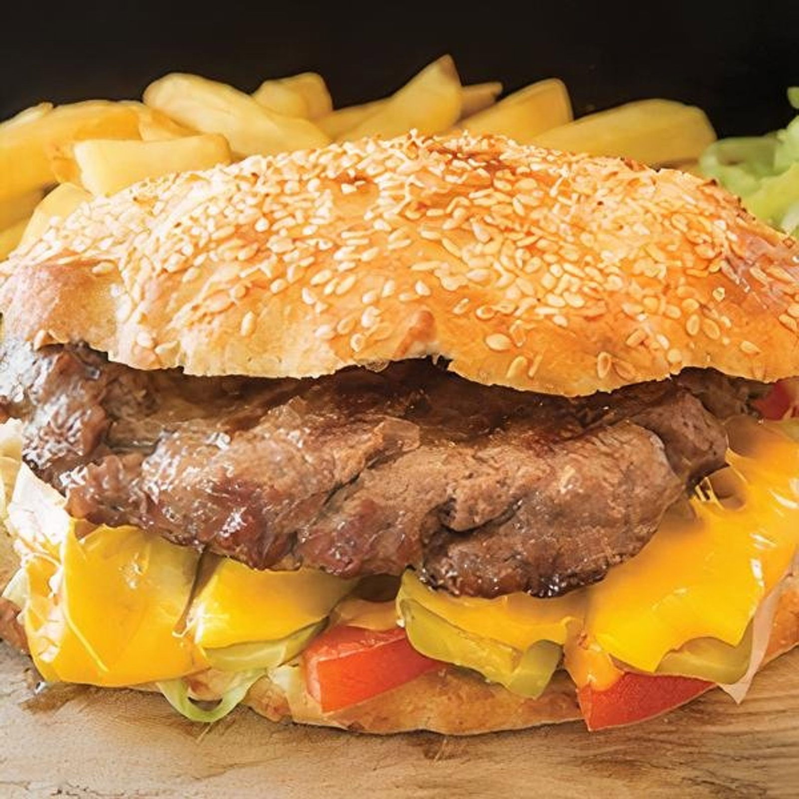 Cheddar Peynirli Kırburger