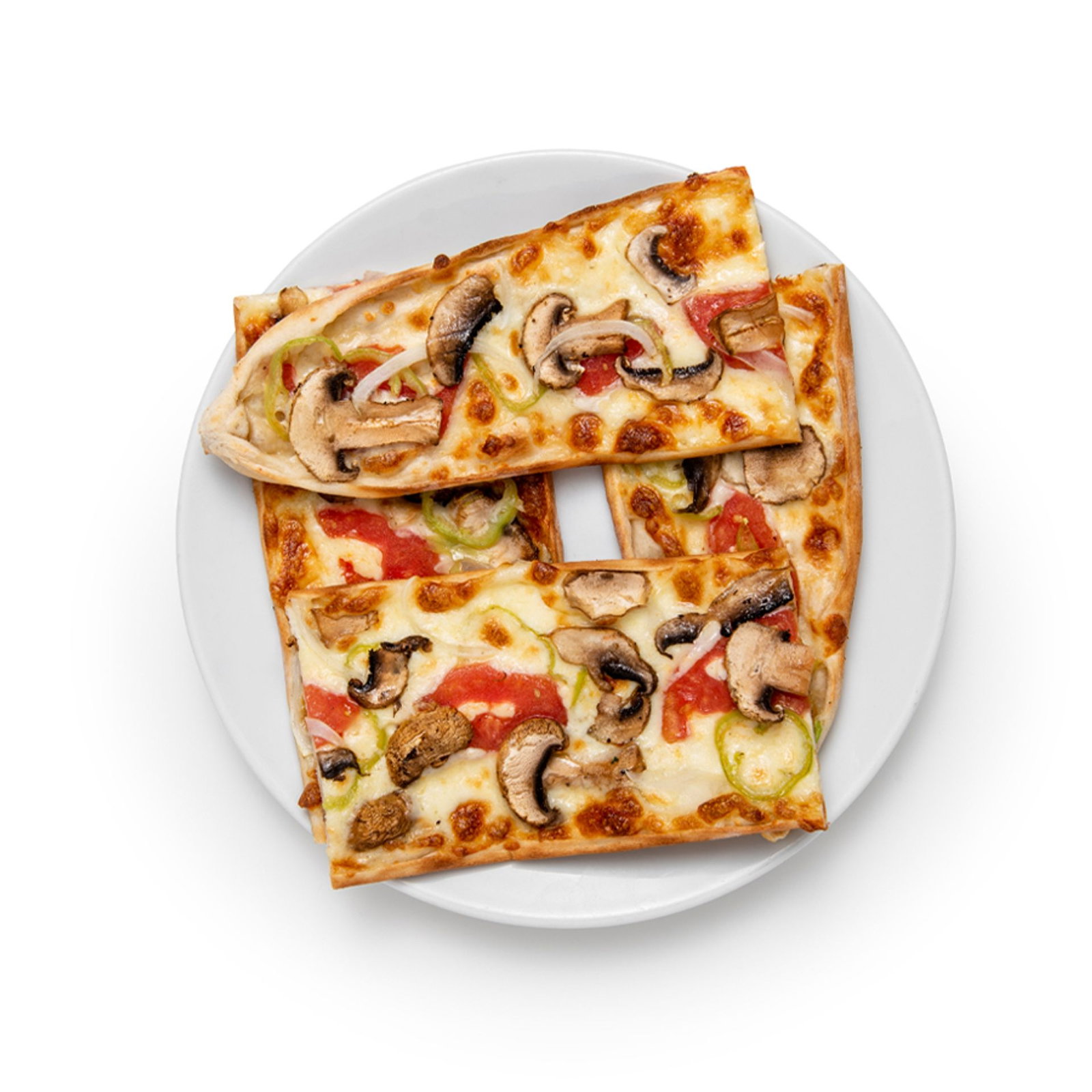 Mantarlı Sebzeli Çıtır Pide