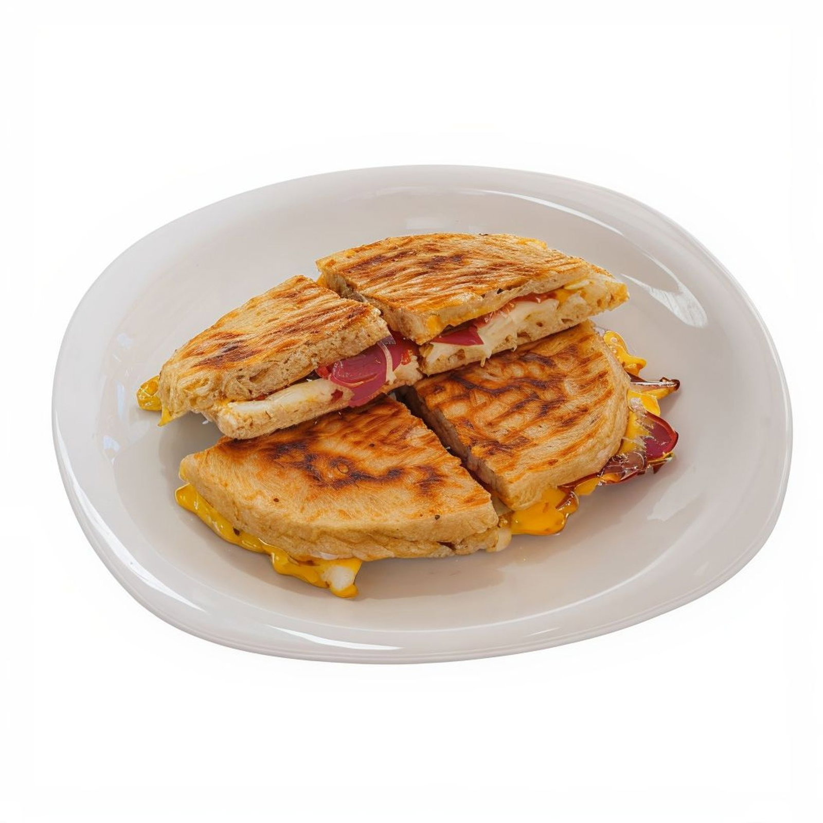Bazlama Ekmek Arası Pastırmalı Tost