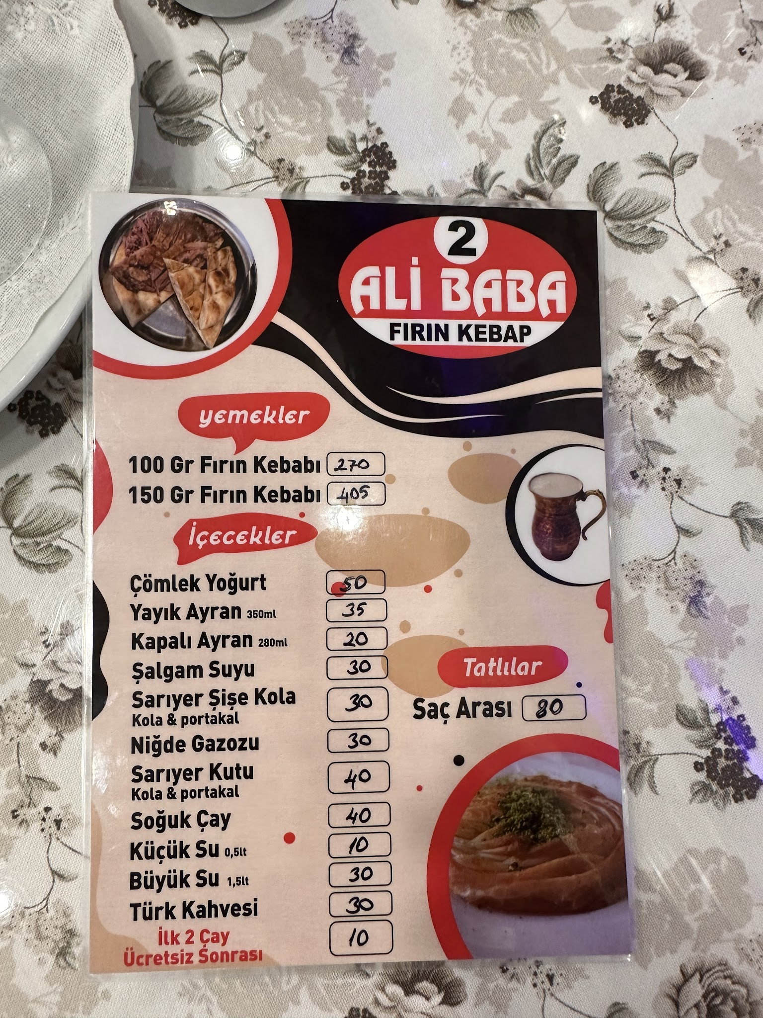 Ali Baba 2 Fırın Kebap