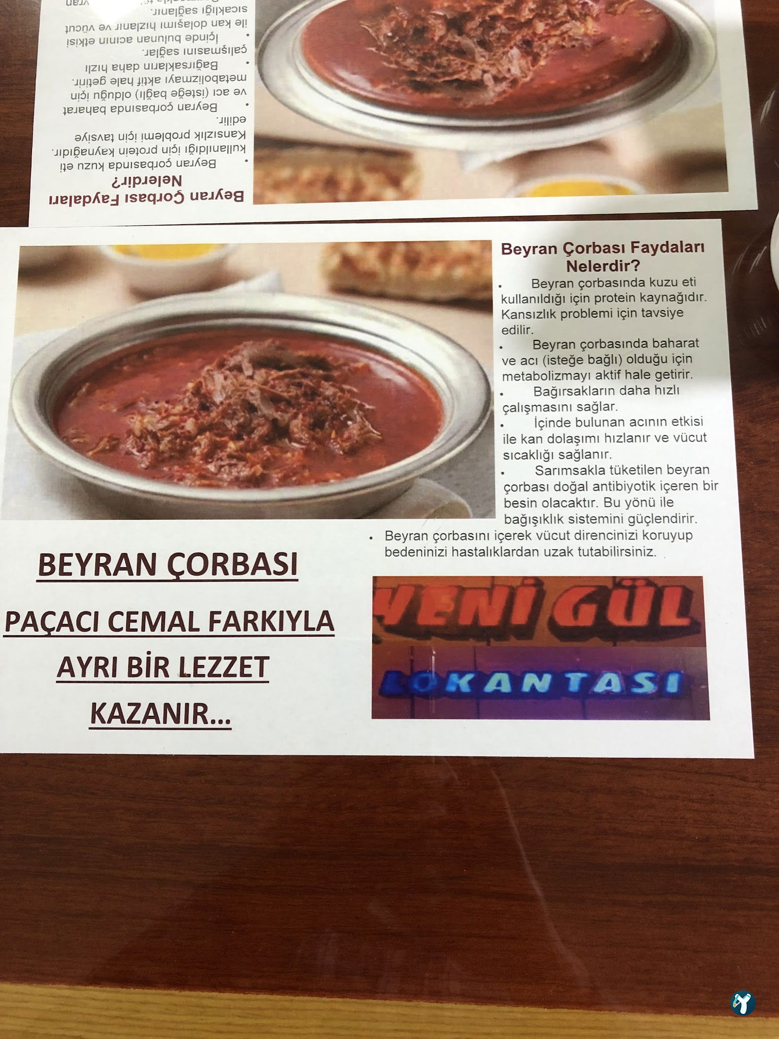 Yenigül Lokantası (Paçaci Cemal)