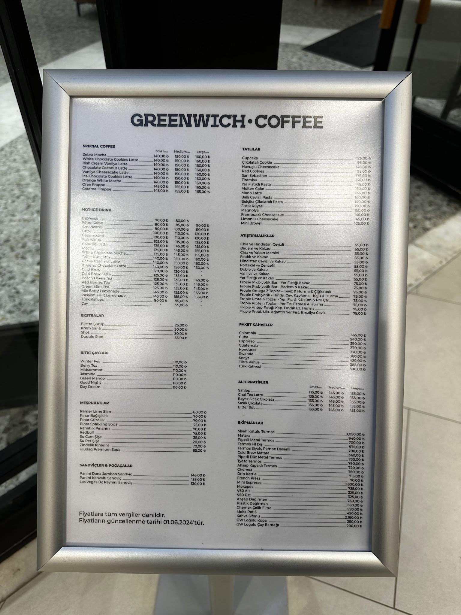 Greenwich Coffee Maltepe Park