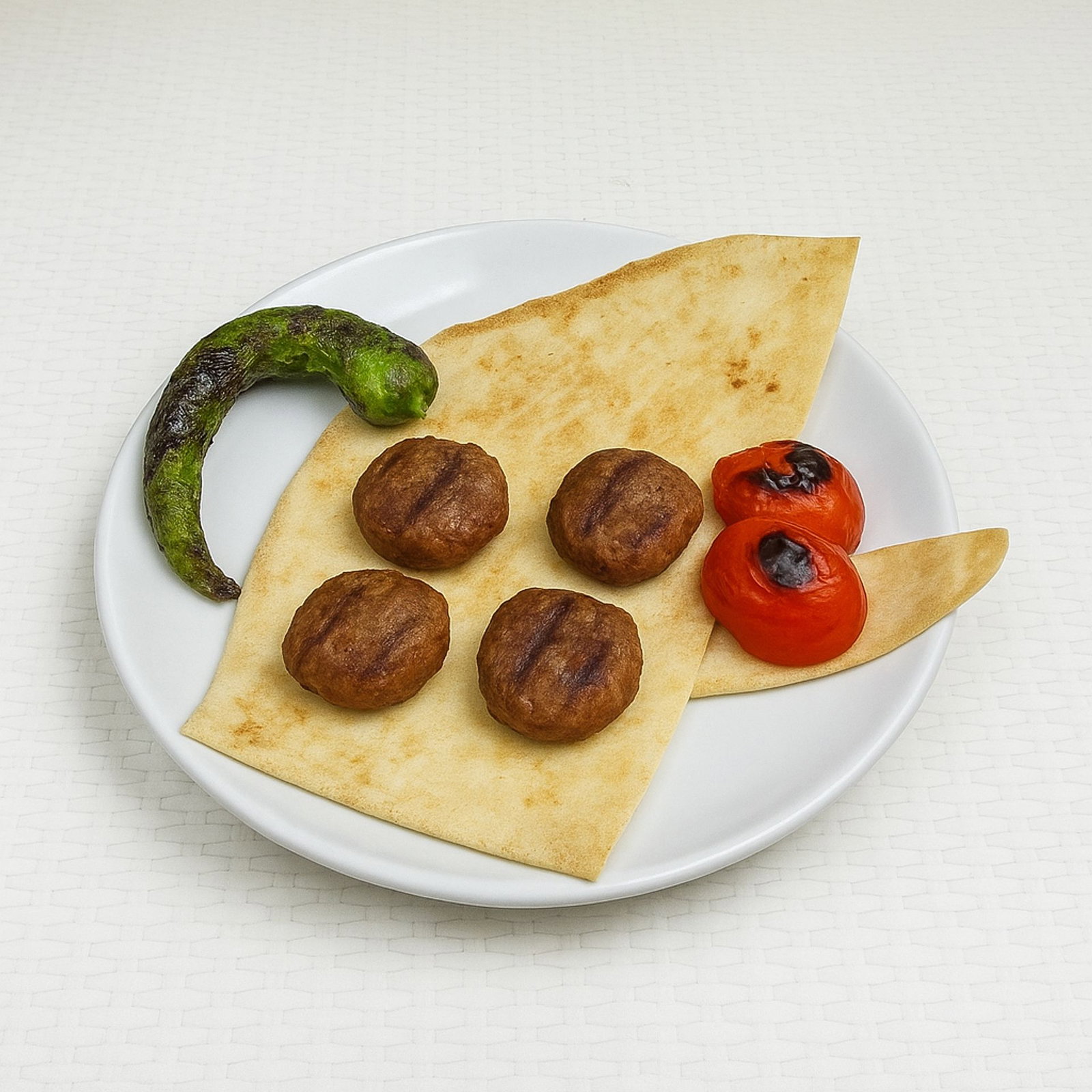 Izgara Köfte (1 kg) Menü