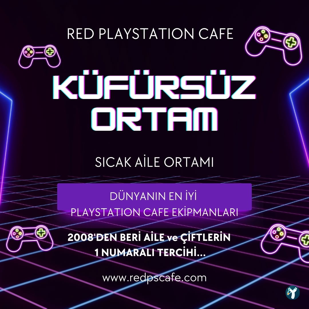 Red Playstation Cafe Ps5 Pro & Xbox