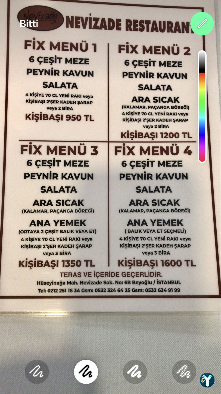 Nevizade Restaurant