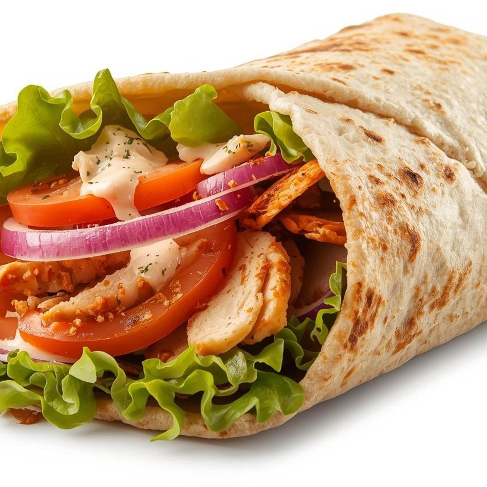 Tavuk Döner Dürüm (100 gr.)