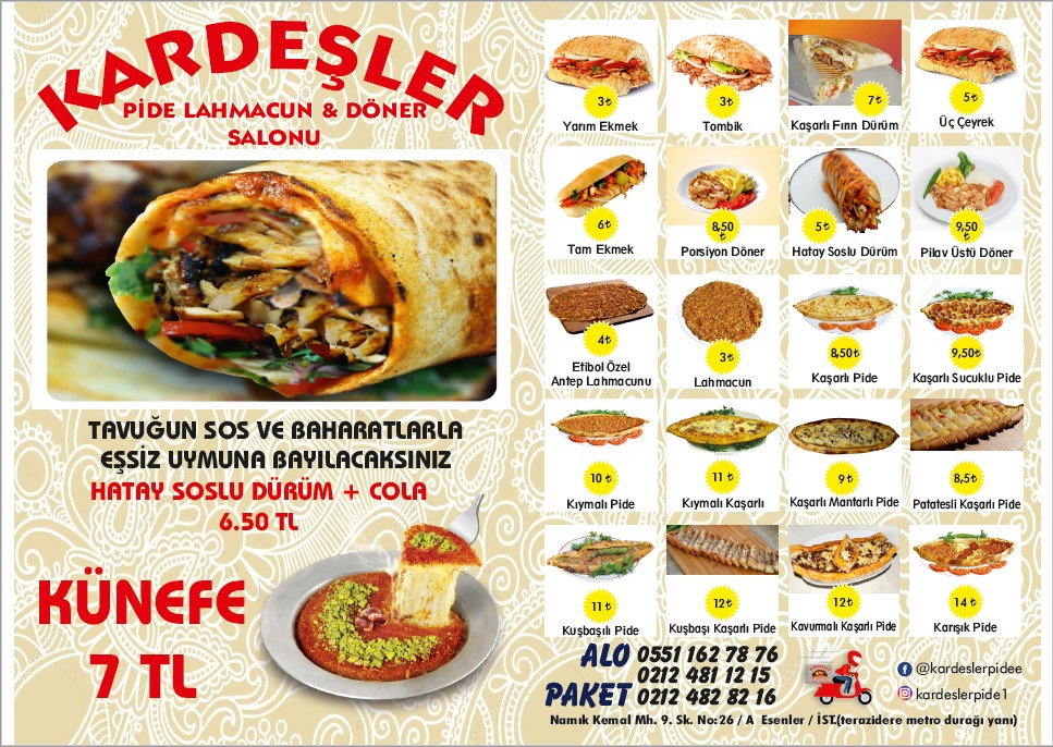 Kardeşler Pide Lahmacun