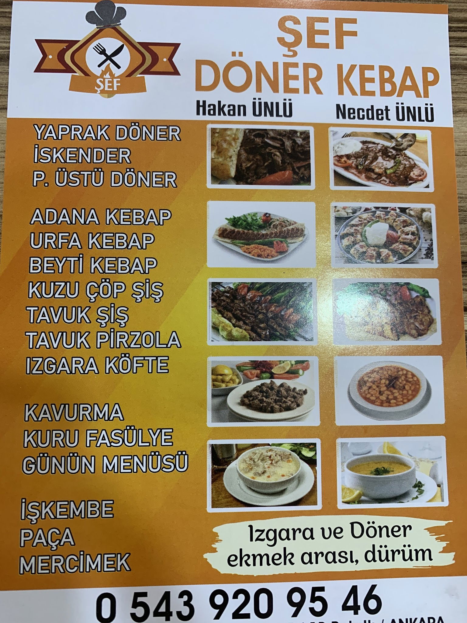 Şef Döner Kebap Ve Pida