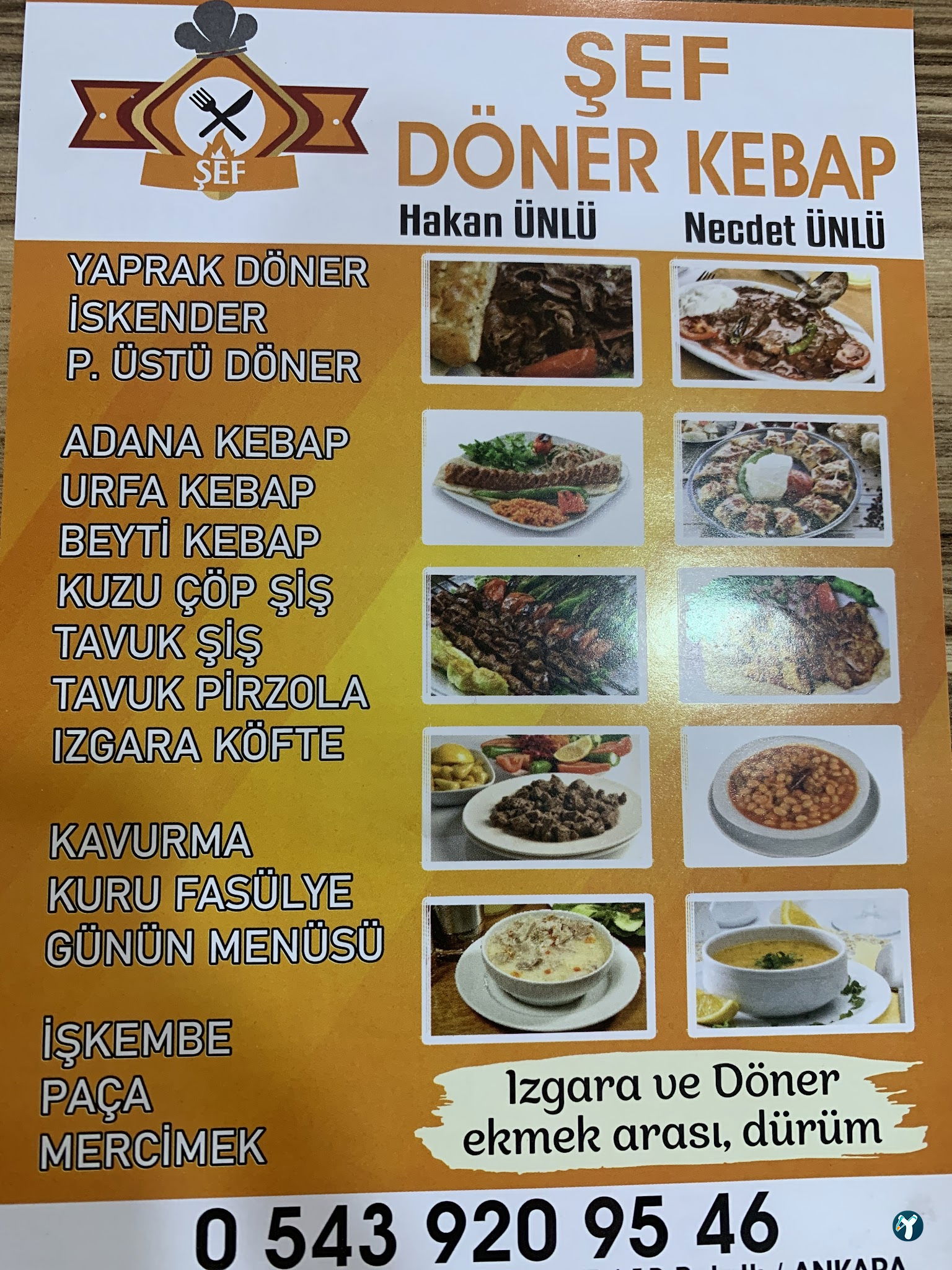 Şef Döner Kebap Ve Pida