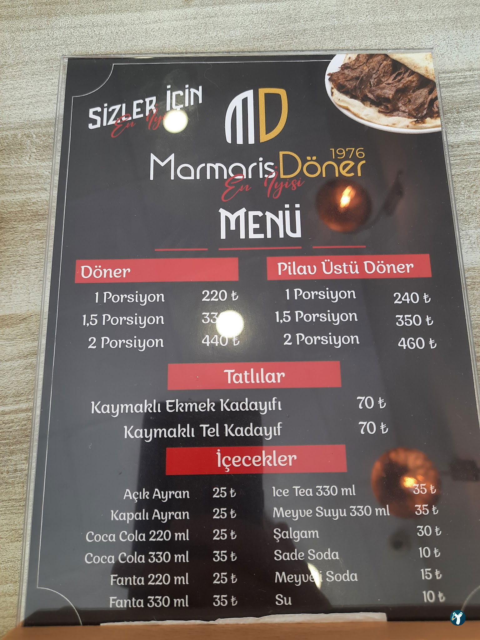Çorum Marmaris Döner