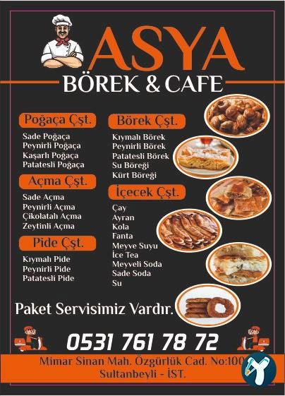 Zari̇f Borek Pi̇de Doner Cafe 2020