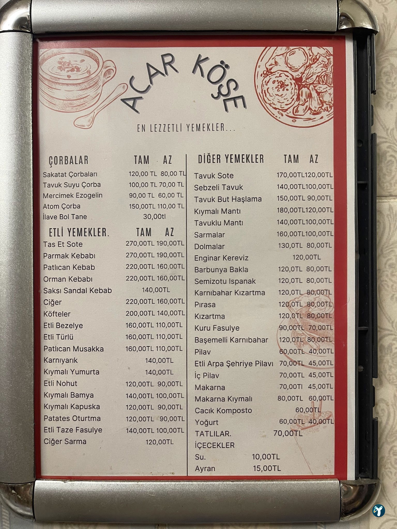 Acar Köşe Çorbacısı
