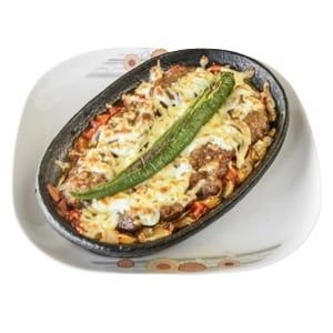 Kiremitte Kaşarlı Köfte