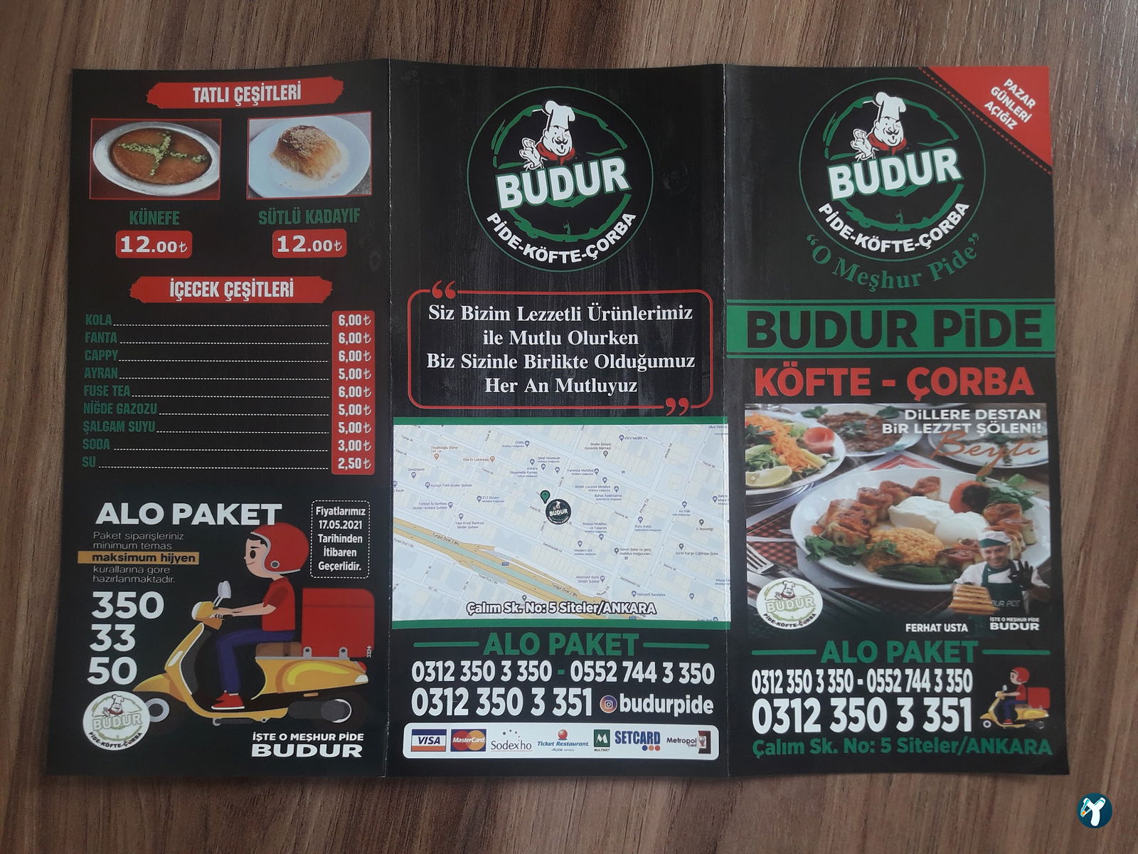 Budur Pide Köfte Çorba