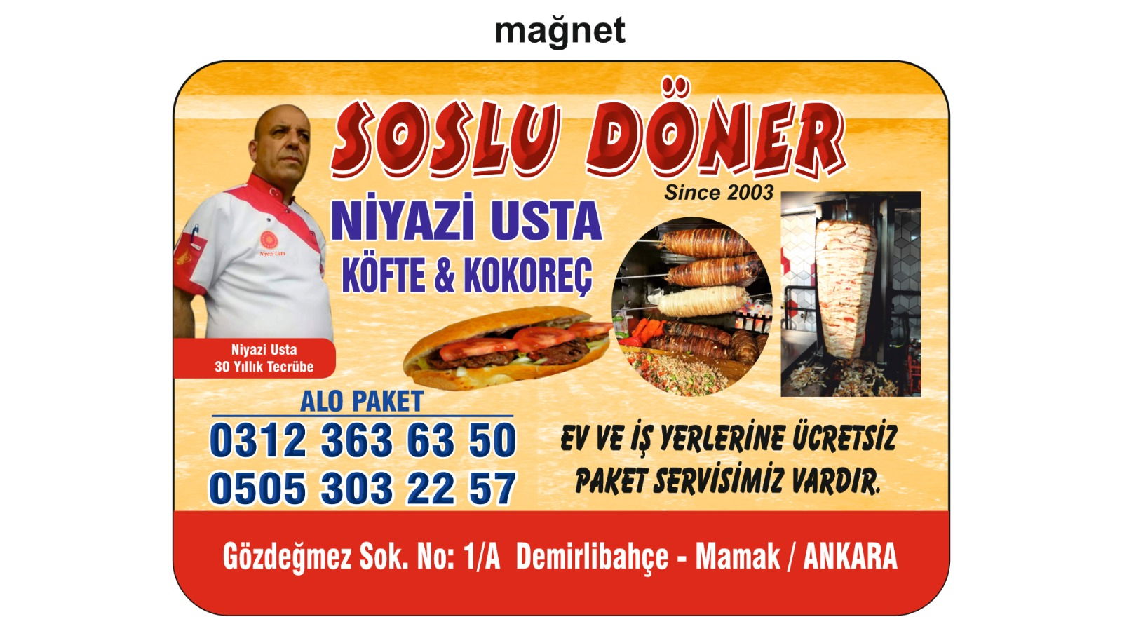 Soslu Döner