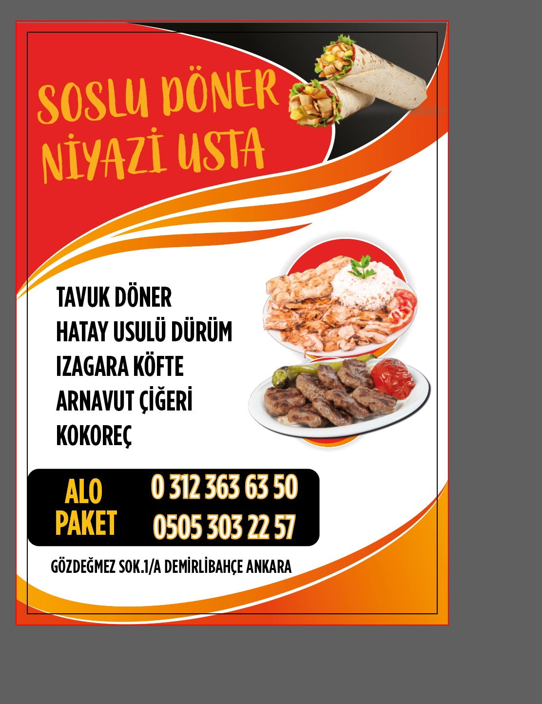 Soslu Döner