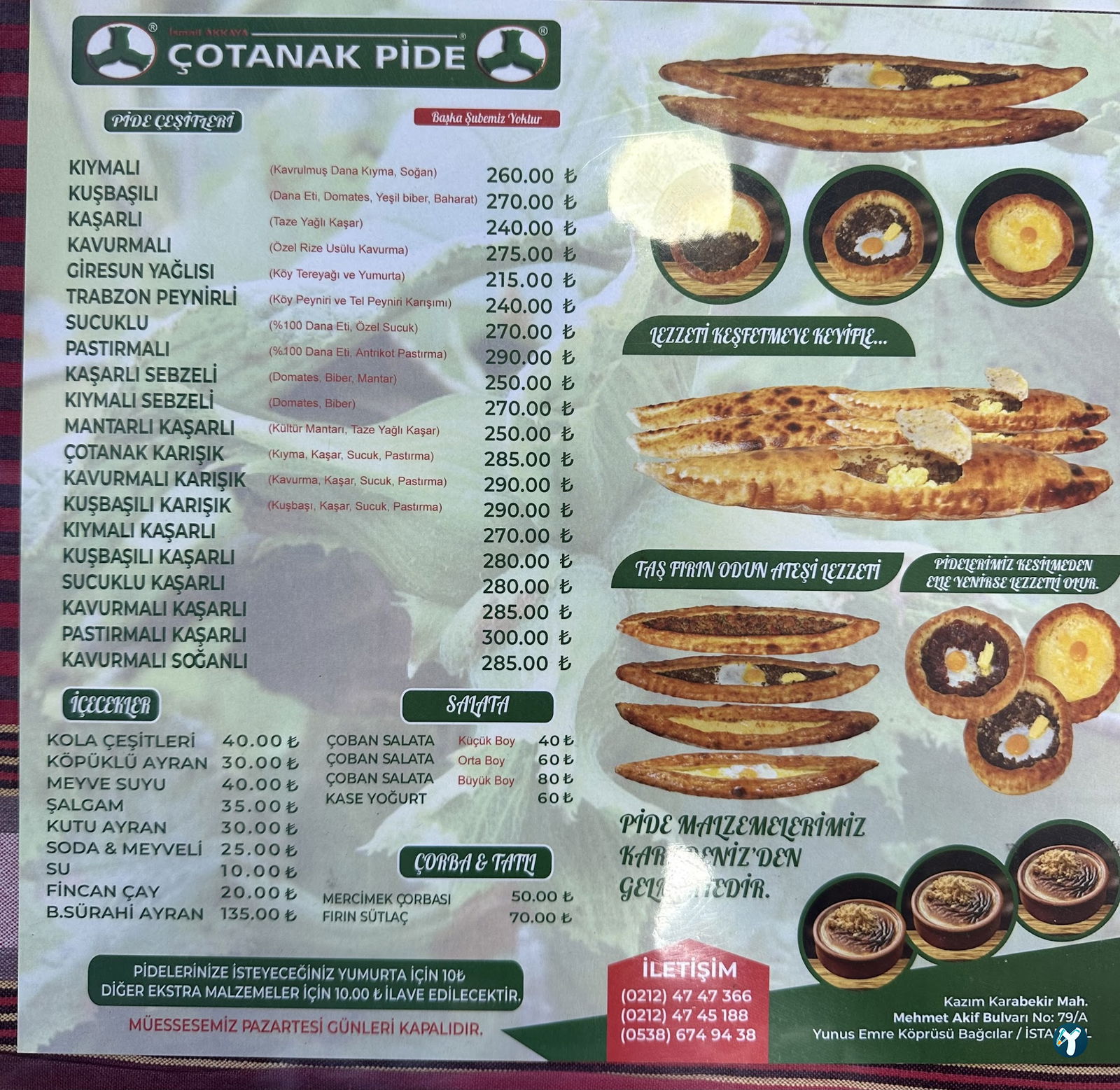 Çotanak Pide