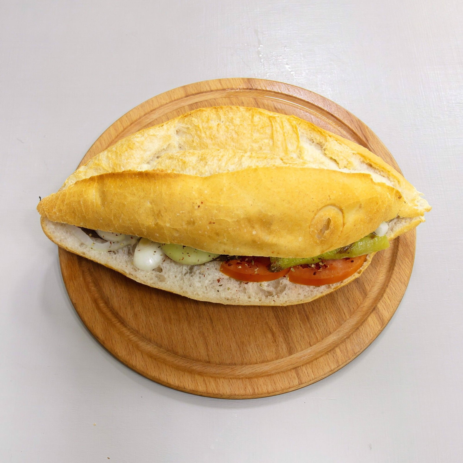 Tam Ekmek Arası Tavuk Şiş