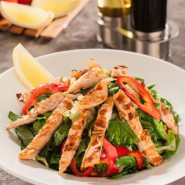 Izgara Tavuklu Salata