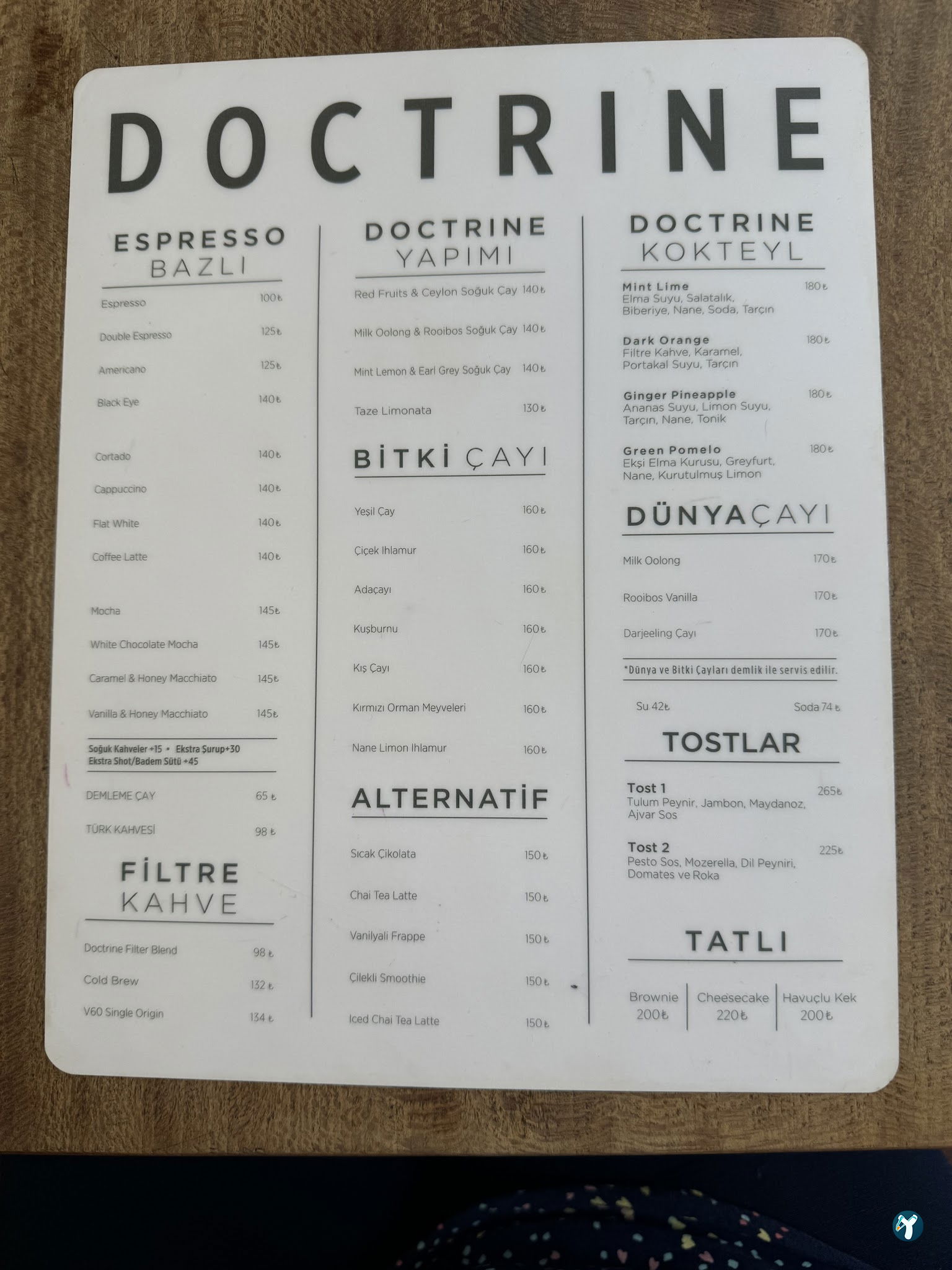 Doctrine Coffee