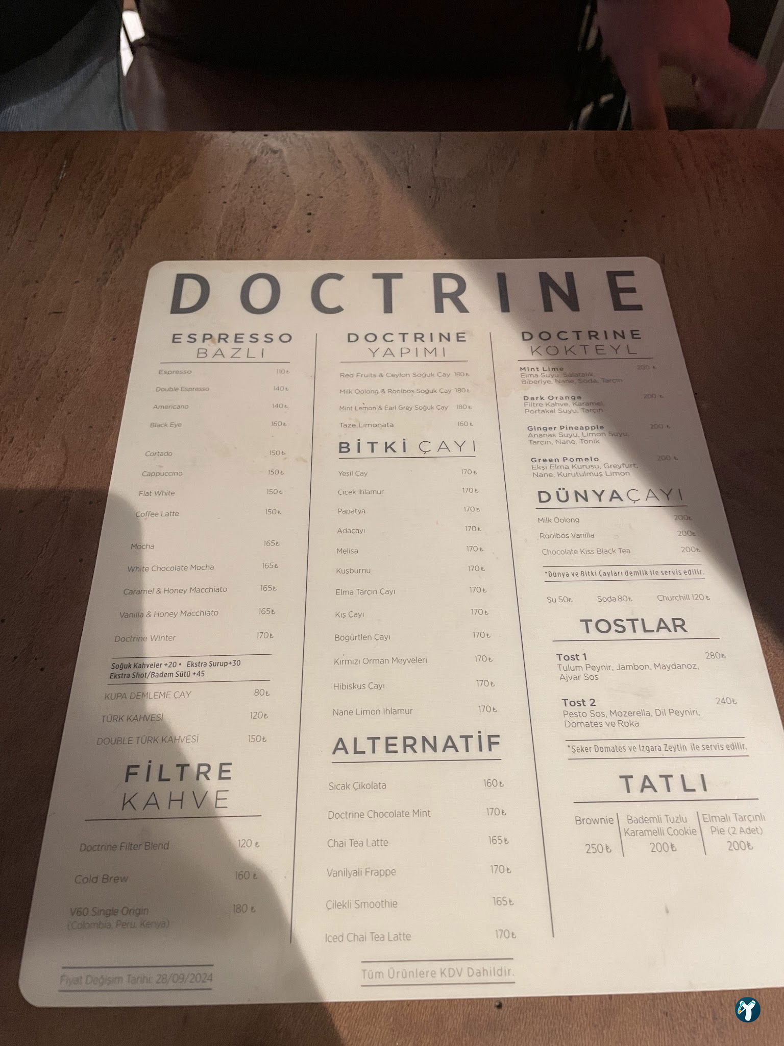 Doctrine Coffee