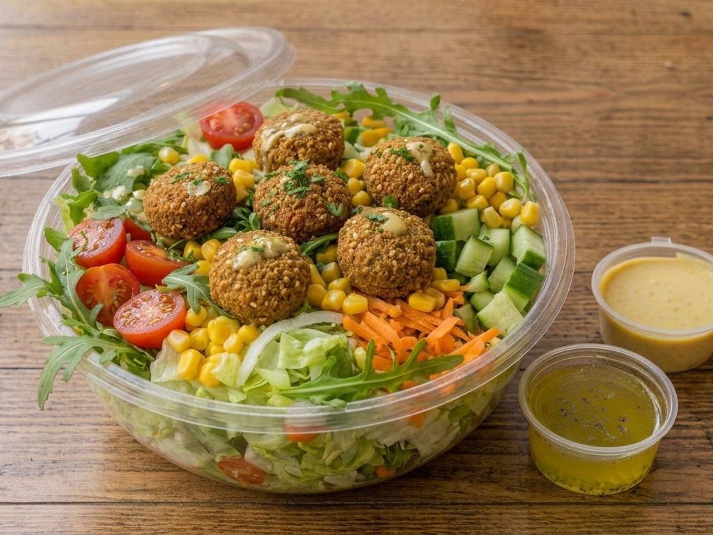 Falafelli Salata