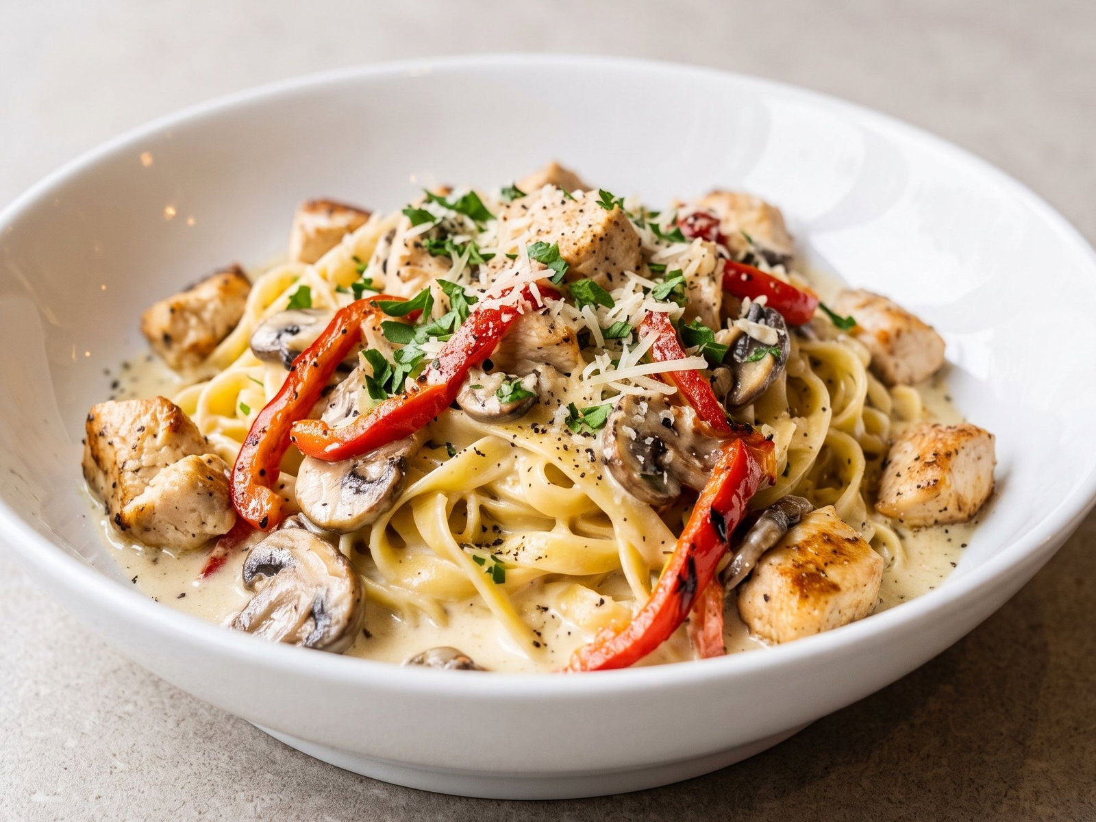 Fettuccine Alfredo