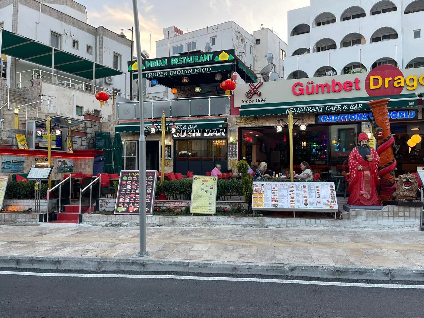 Gumbet Dragon Chinese And Indian Restaurant & Sushi Bar