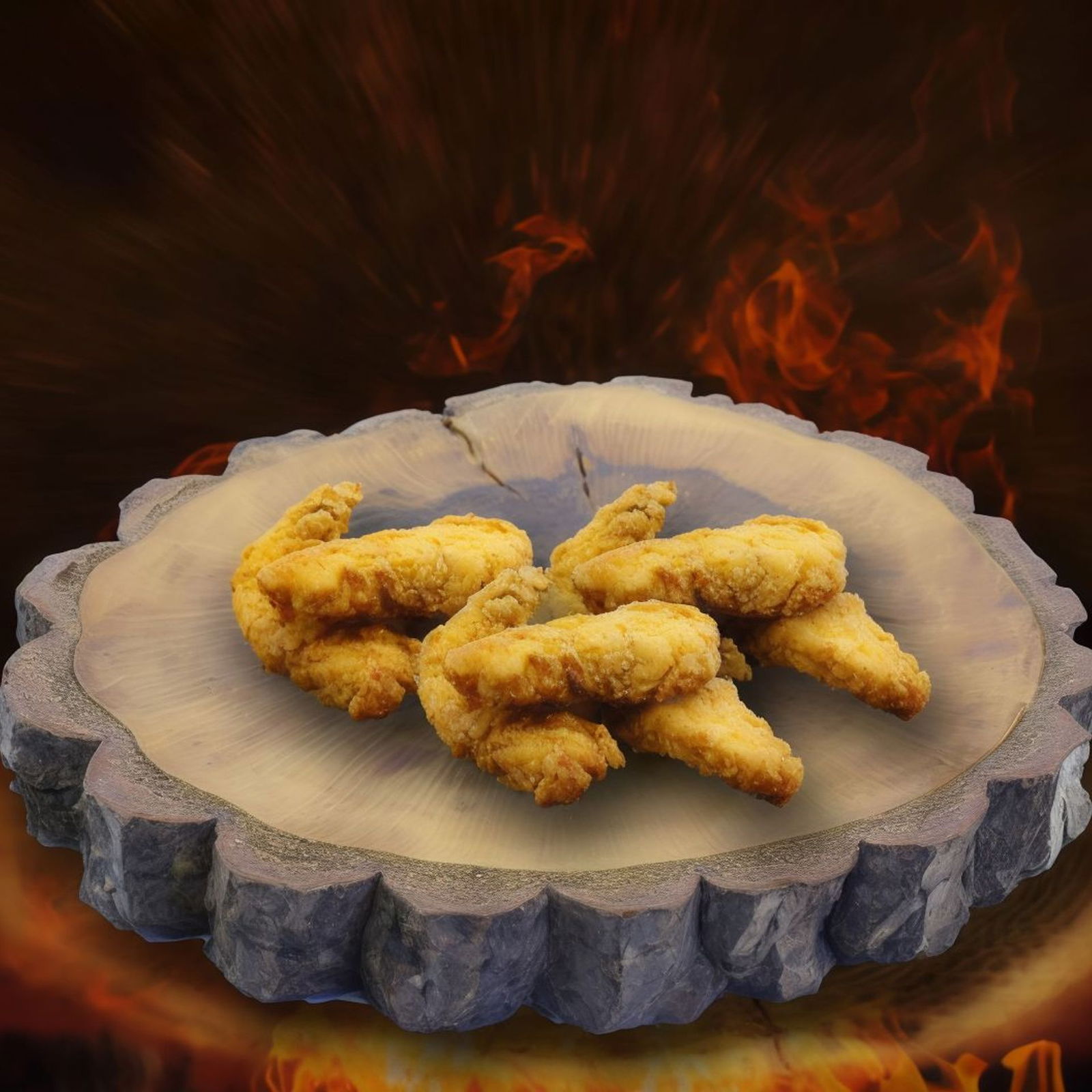 9'lu Çıtır Tavuk Parçaları