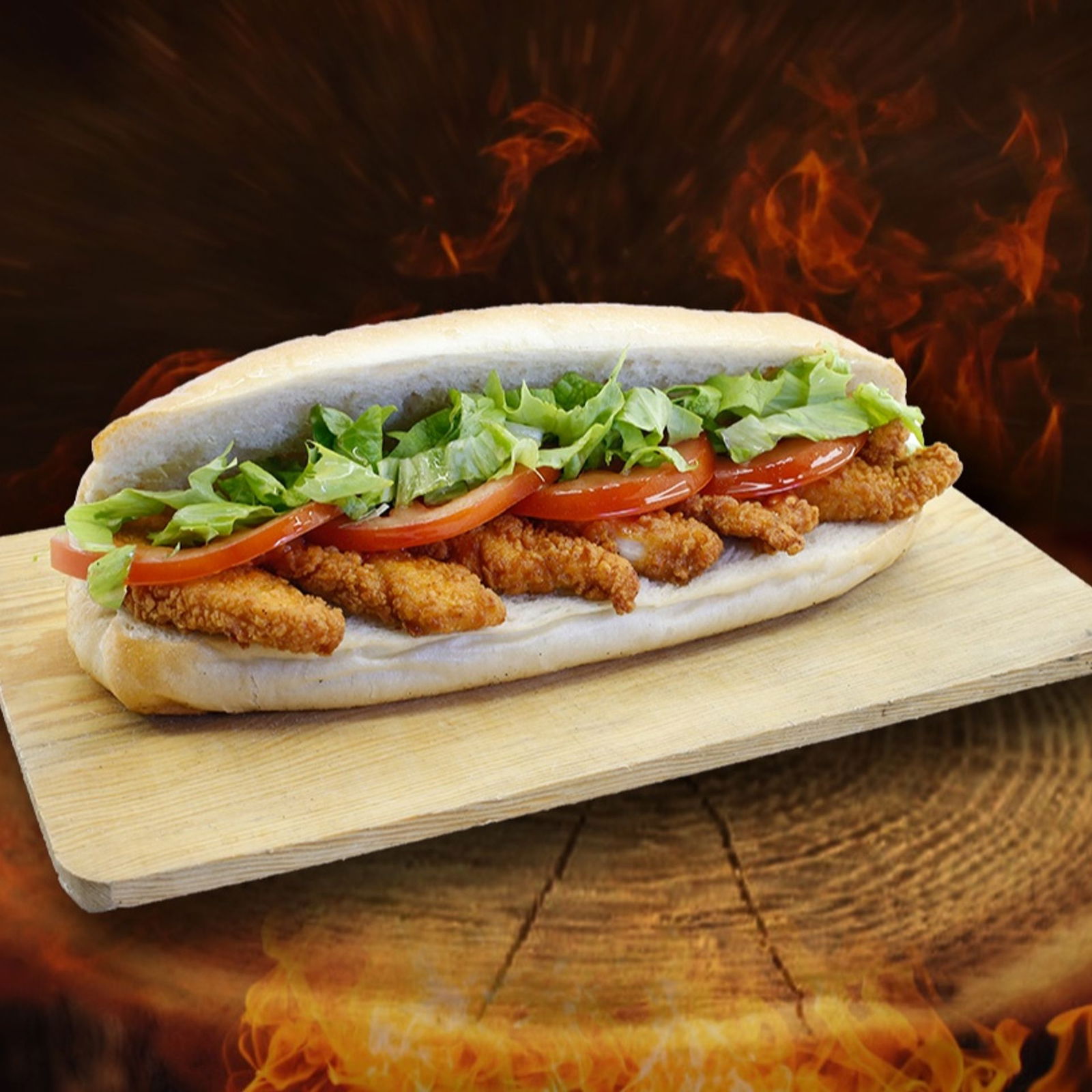 Ekmek Arası Çıtır Tavuk