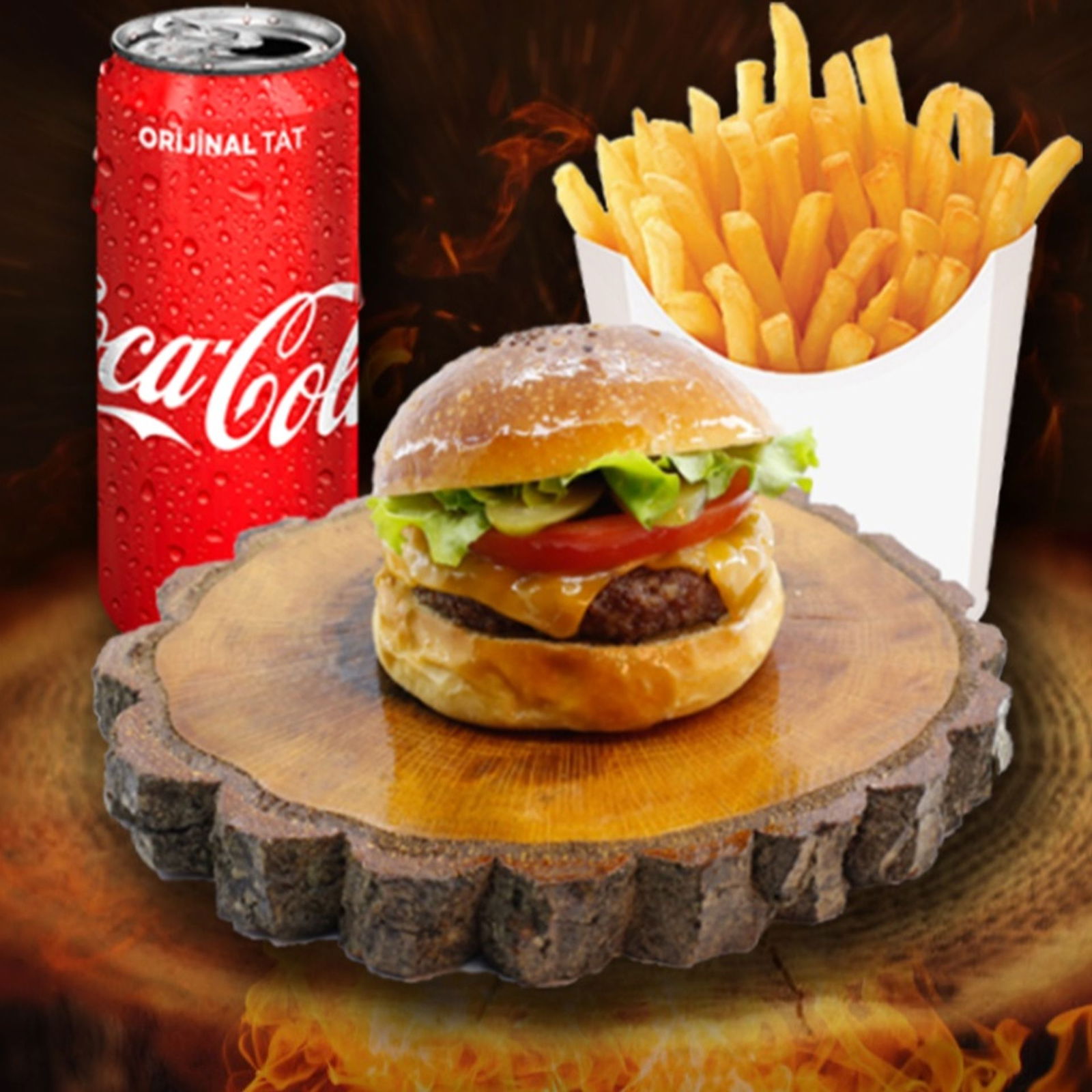 Füreyya Big Cheese Burger Menü