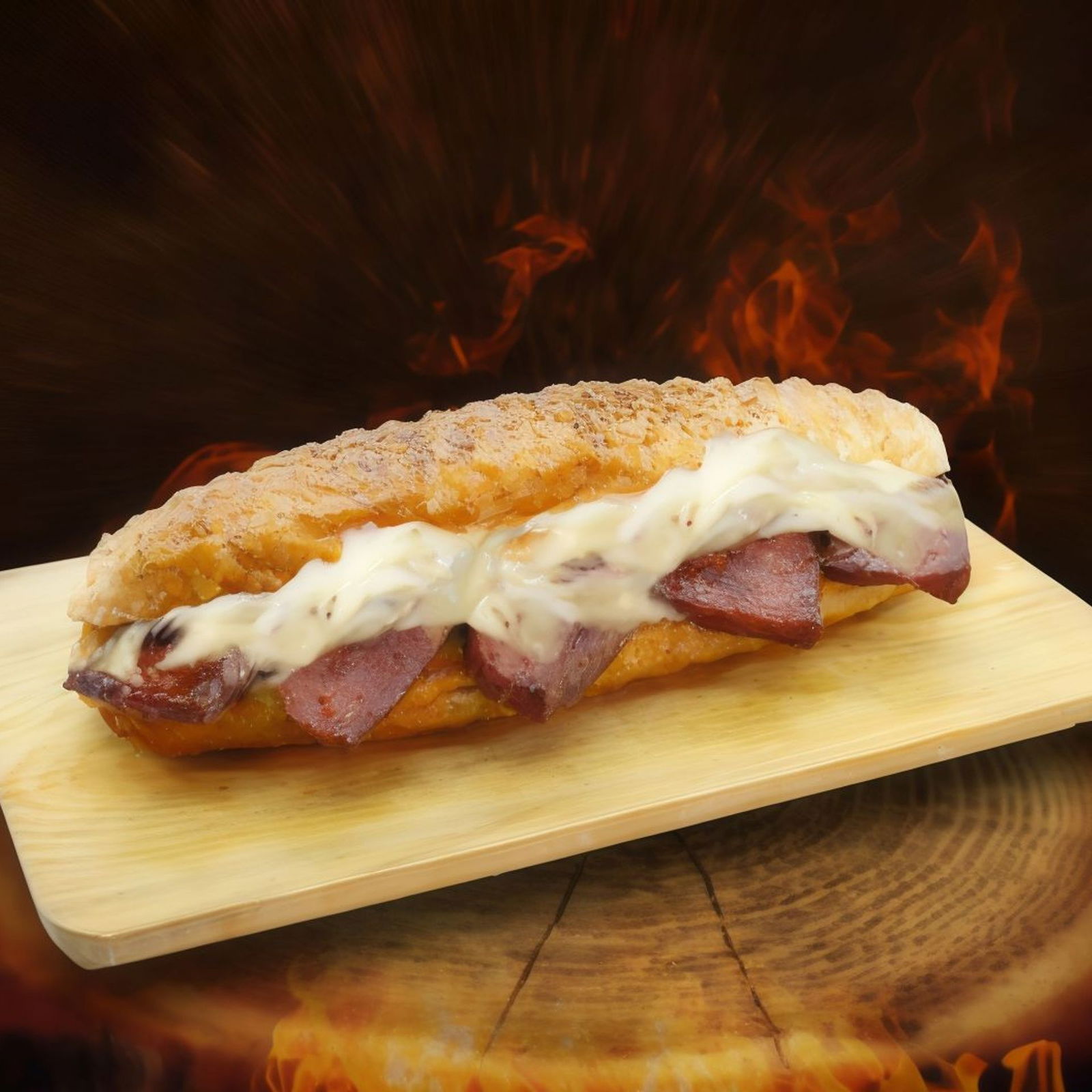 Ekmek Arası Kaşarlı Sucuk